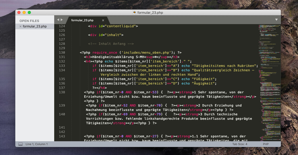 good text editor for html in mac